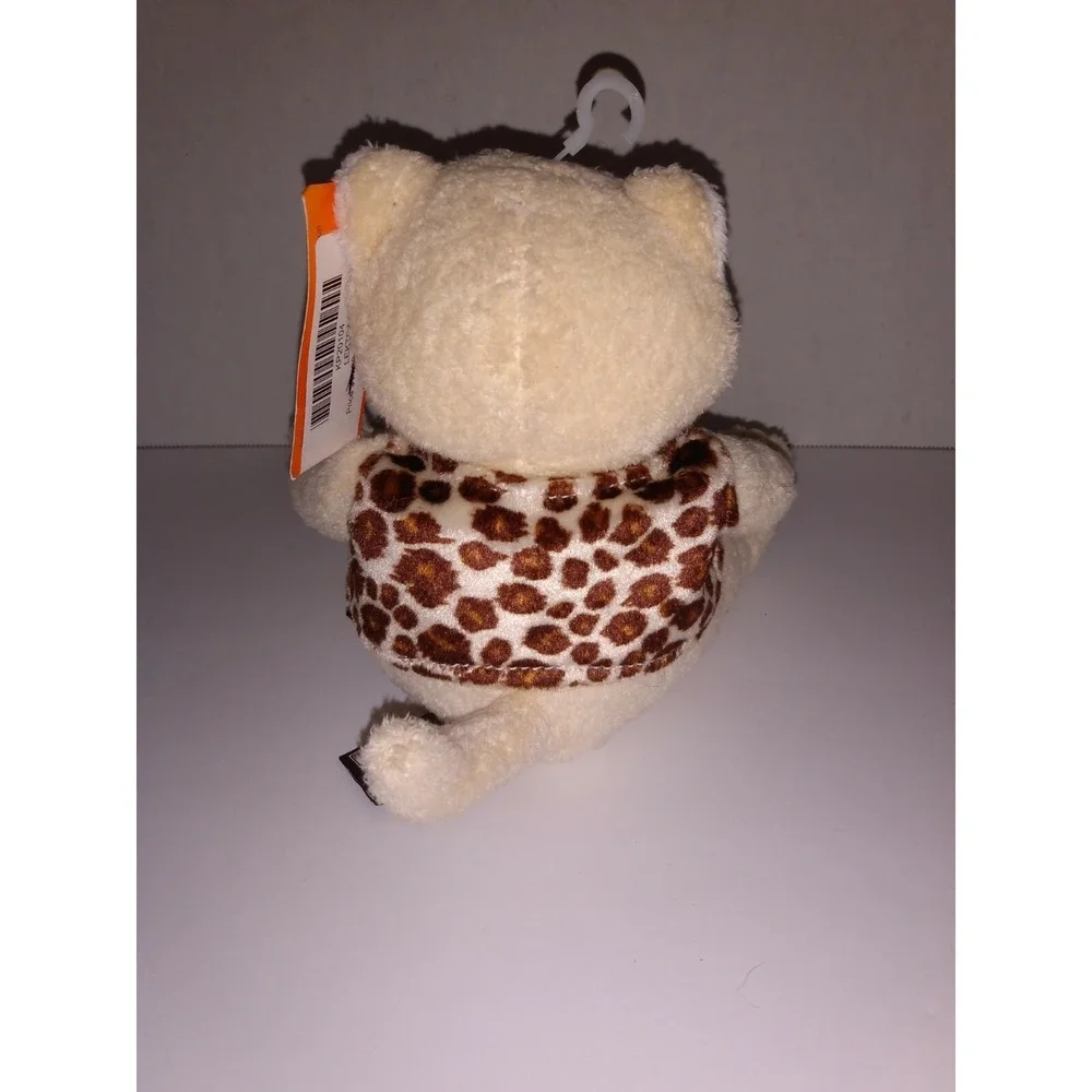 2003 Harley Davidson Ivory Lektra Biker Club Kitty Cat Plush With Tags 6